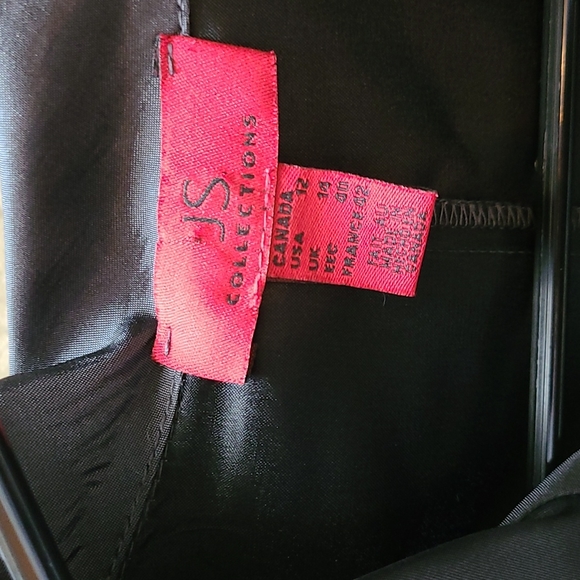 JS Collections button down blouse size 12 - Picture 3 of 5